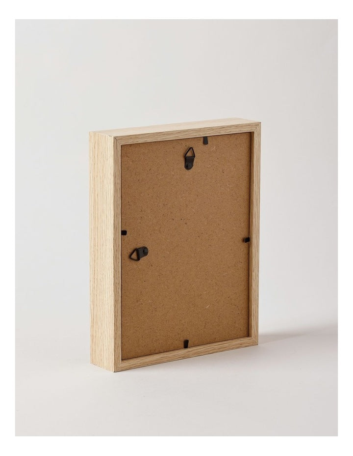 Outback MDF Wood Photo Frame 10x15cm in Brown