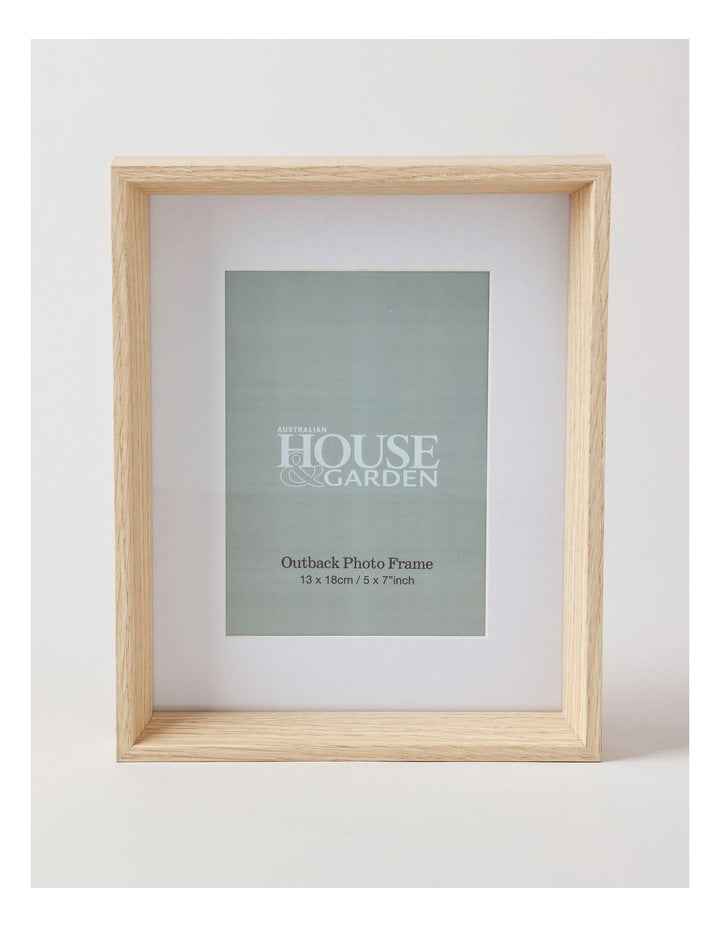 Outback MDF Wood Photo Frame 13x18cm in Brown