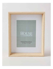 Outback MDF Wood Photo Frame 13x18cm in Brown