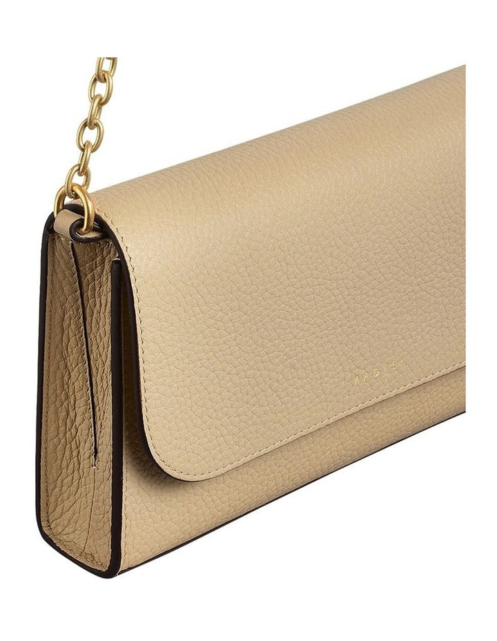 The Rathbone Large Phone Crossbody in Stone