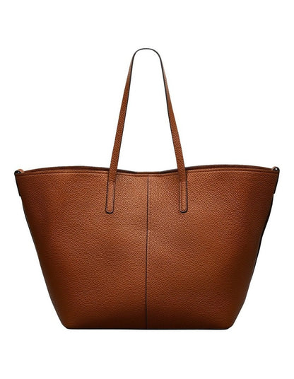 Dukes Place Large Open Top Tote in Tan