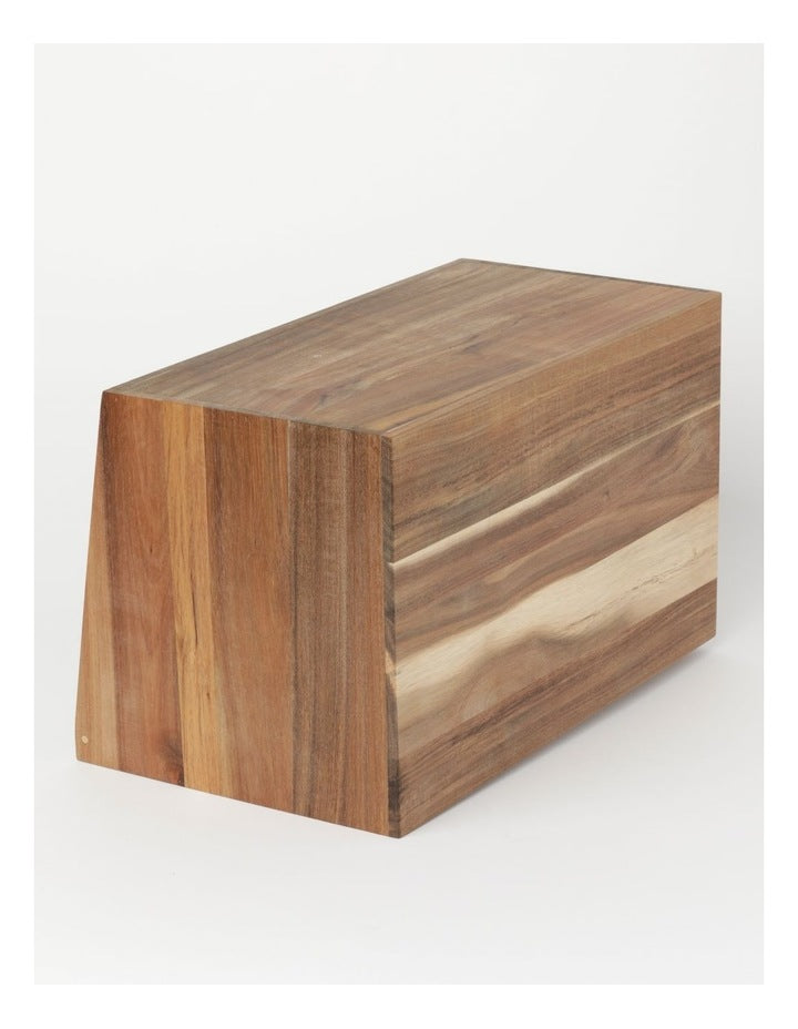 Acacia Wood Bread Bin in Natural