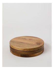 Wood Trivet Set of Three in Natural
