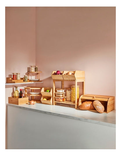Bamboo Bread Bin in Natural