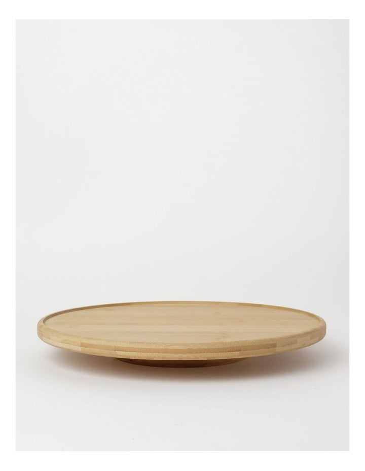Bamboo 15in/40cm Lazy Susan in Natural