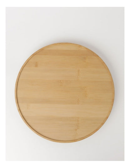 Bamboo 15in/40cm Lazy Susan in Natural