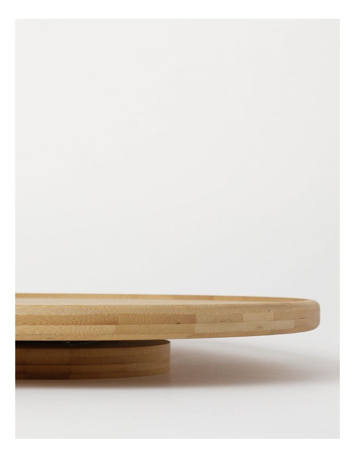 Bamboo 15in/40cm Lazy Susan in Natural