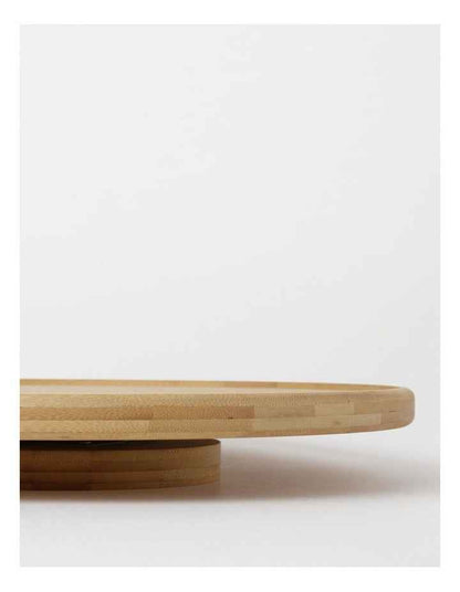 Bamboo 15in/40cm Lazy Susan in Natural