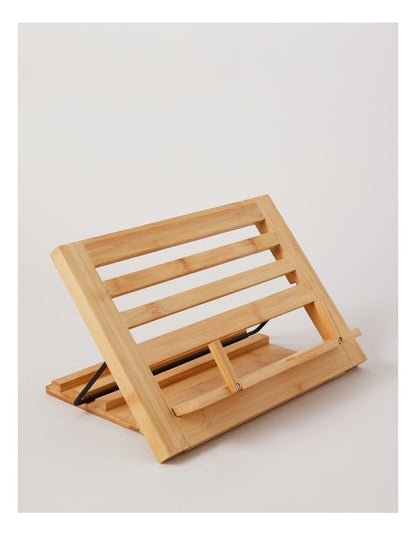 Bamboo Recipe Holder in Natural