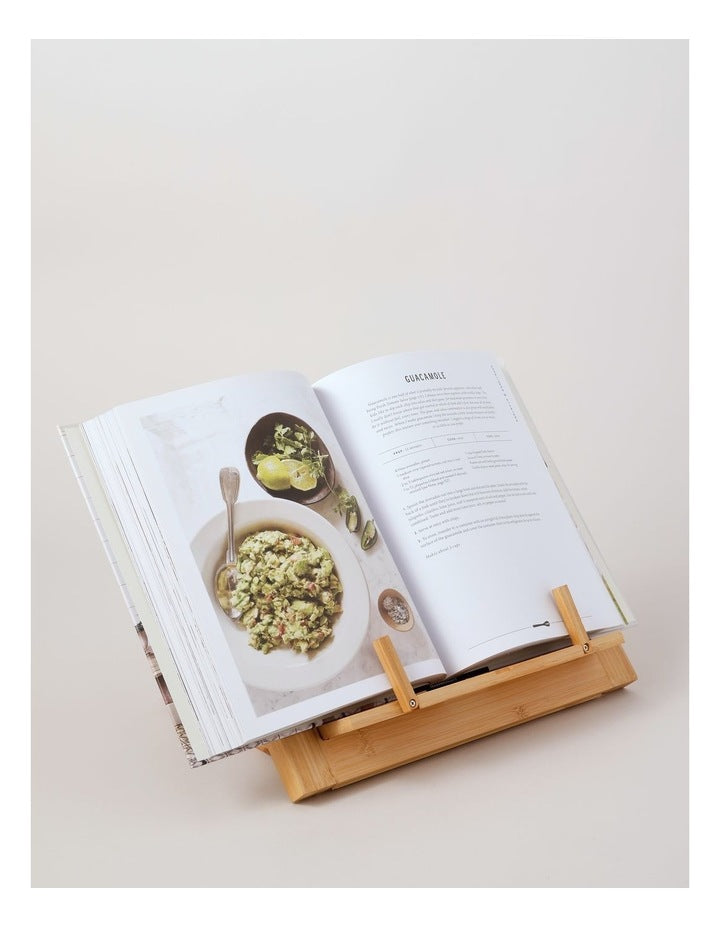Bamboo Recipe Holder in Natural