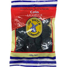 The Dutch Company Confectionary Coin Licorice 100g