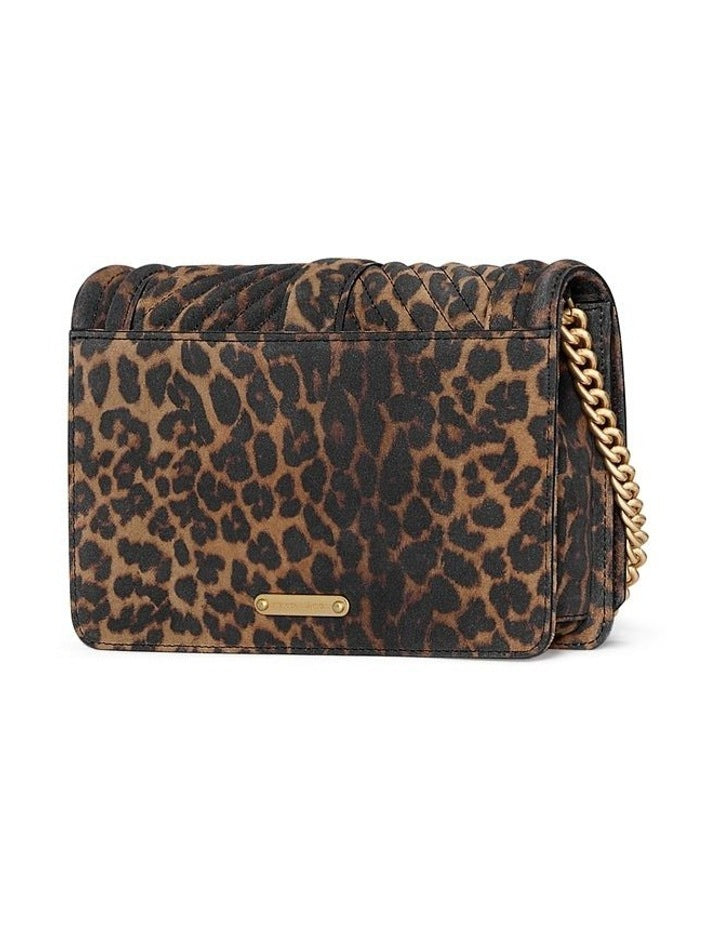 Chevron Quilted Crossbody Bag in Multi