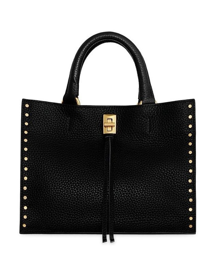 Darren Small Tote Bag in Black