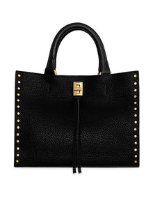 Darren Small Tote Bag in Black