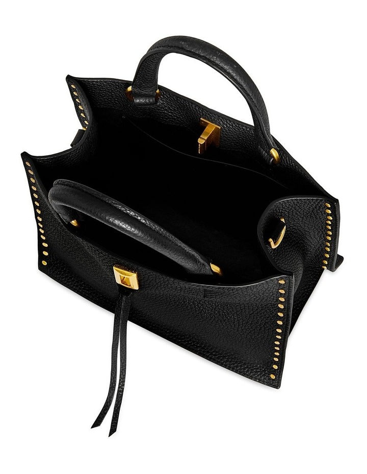 Darren Small Tote Bag in Black