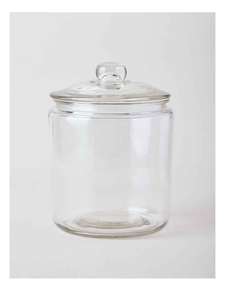 Glass 4L Storage Canister in Clear