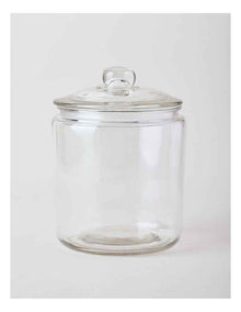 Glass 4L Storage Canister in Clear