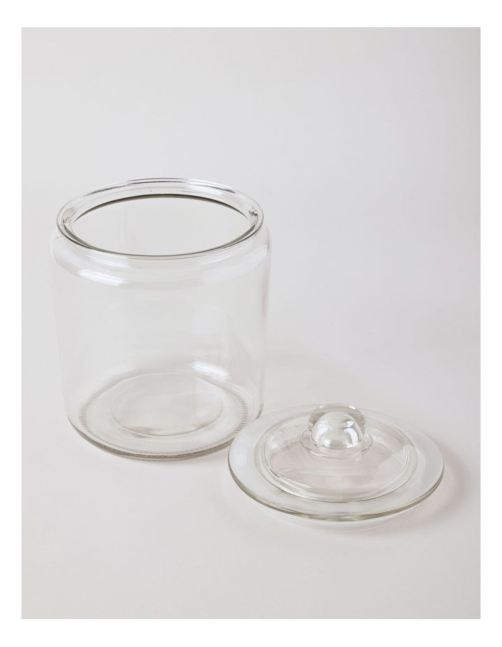 Glass 4L Storage Canister in Clear