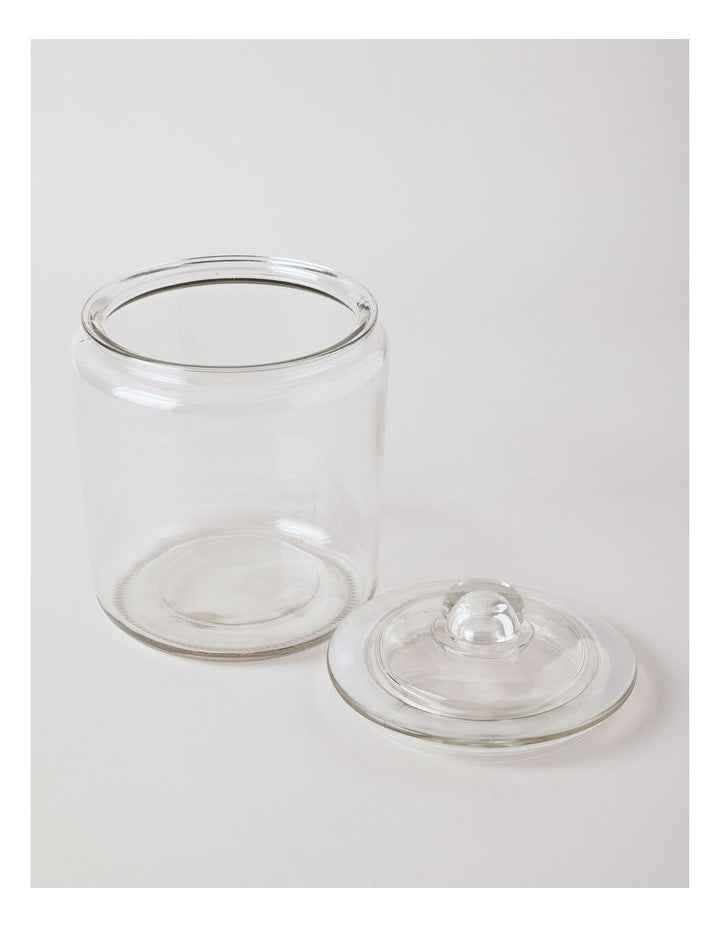 Glass 4L Storage Canister in Clear