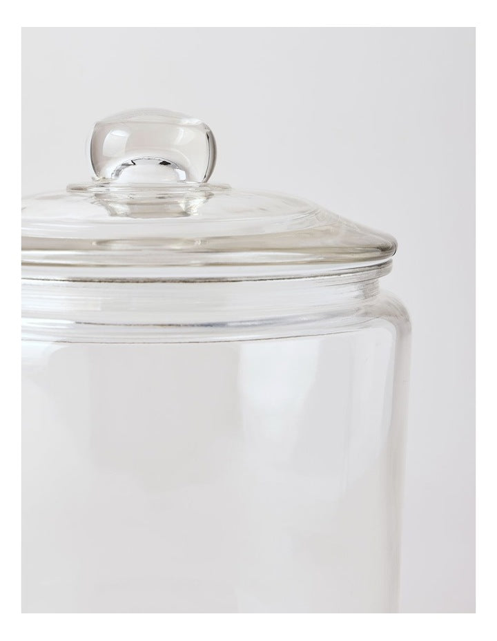 Glass 4L Storage Canister in Clear