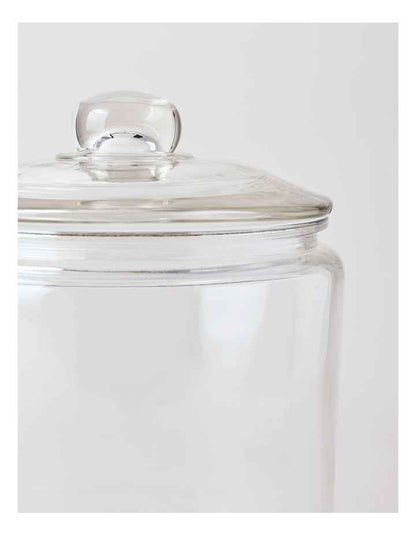 Glass 4L Storage Canister in Clear