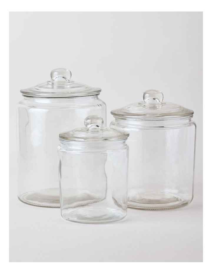 Glass 4L Storage Canister in Clear