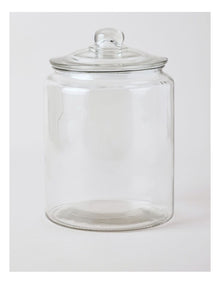 Glass 5.8L Storage Canister in Clear