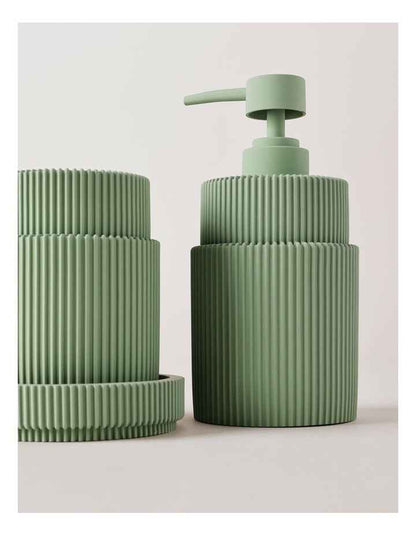 Vue Hudson Soft Touch Bathroom Accessory 3pk in Green