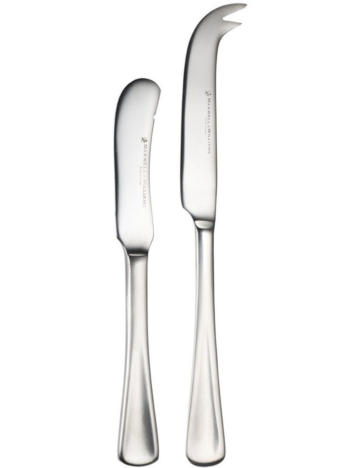 Cosmopolitan Cheese And Pate Set in Silver