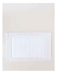 Classic Bath Mat in White