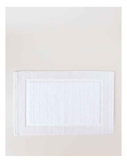 Classic Bath Mat in White