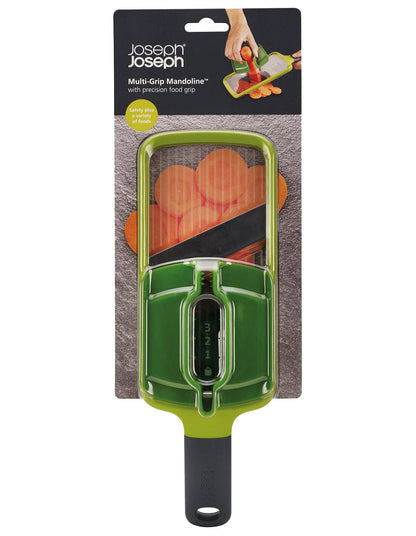 Multi-Grip Mandoline 30cm Precision Food Grip Slicer Green