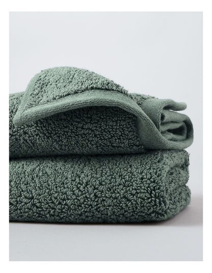 Australian Cotton 2pk Face Washer in Turquoise