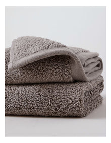 Australian Cotton Face Washer 2 Pack in Charcoal