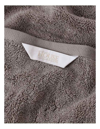 Australian Cotton Face Washer 2 Pack in Charcoal