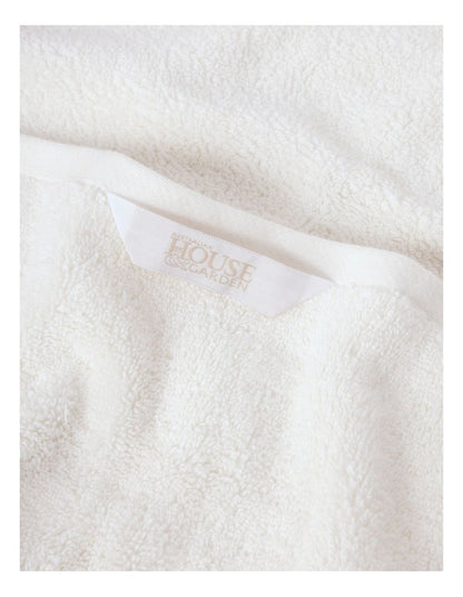 Australian Cotton Face Washer 2 Pack in White