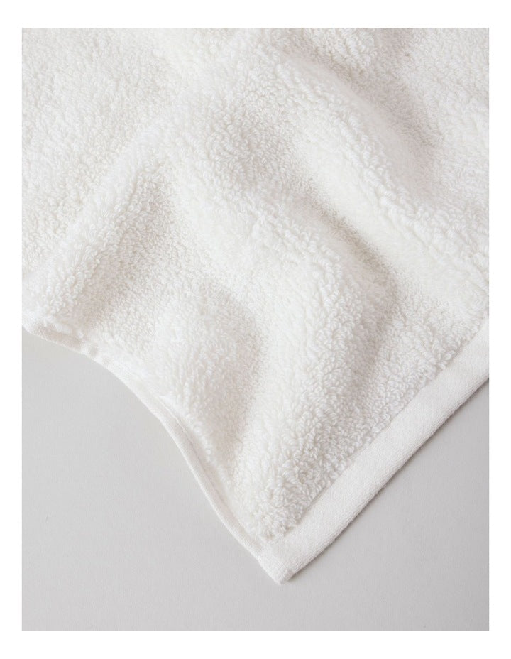 Australian Cotton Face Washer 2 Pack in White