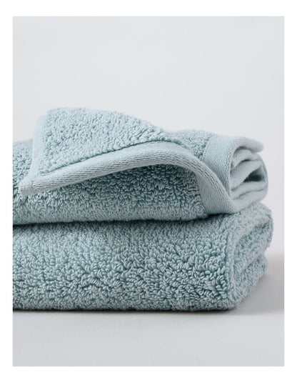 Australian Cotton Face Washer 2 Pack in Ocean