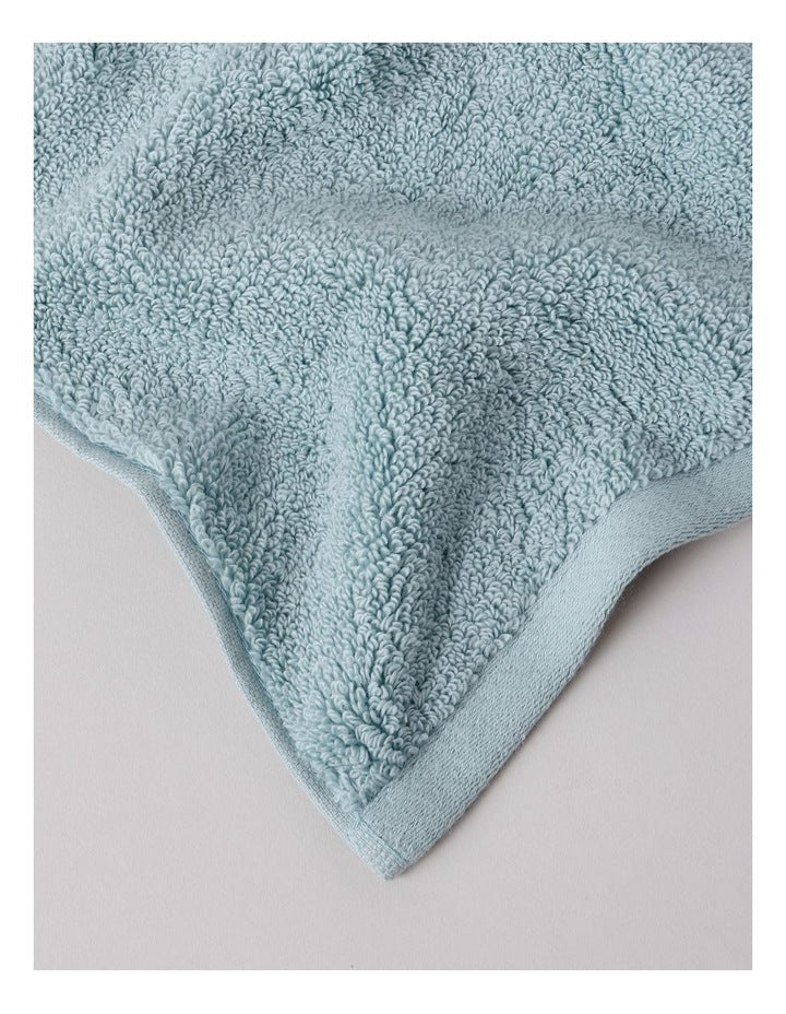 Australian Cotton Face Washer 2 Pack in Ocean