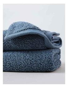 Australian Cotton 2pk Face Washer in Blue