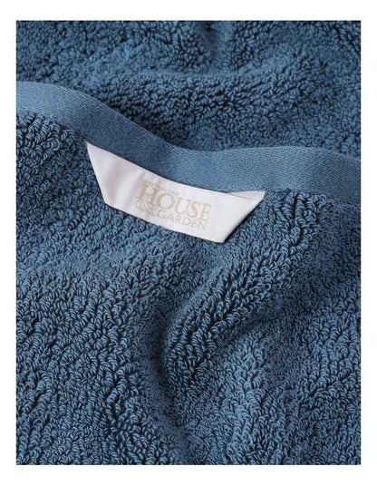 Australian Cotton 2pk Face Washer in Blue