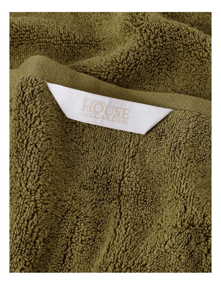 Australian Cotton 2pk Face Washer in Shrub