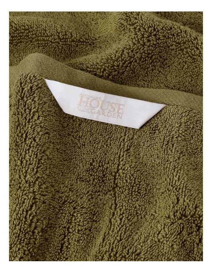 Australian Cotton 2pk Face Washer in Shrub