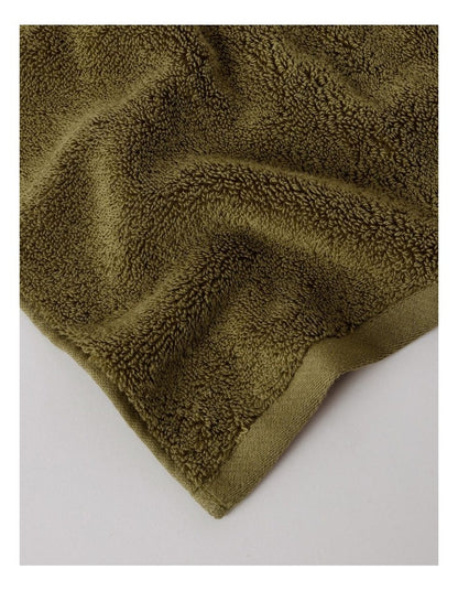 Australian Cotton 2pk Face Washer in Shrub