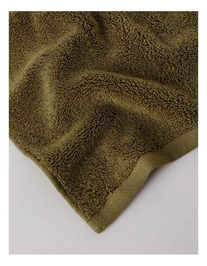 Australian Cotton 2pk Face Washer in Shrub