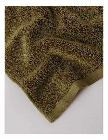 Australian Cotton 2pk Face Washer in Shrub