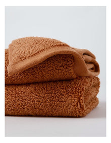 Australian Cotton 2pk Face Washer in Clay