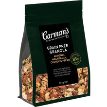 Carman's Granola Grain Free Almond, Macadamia, Cashew & Pecan 400g