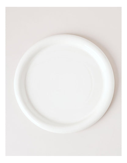 Bubble Serve Platter Large in Dove Grey