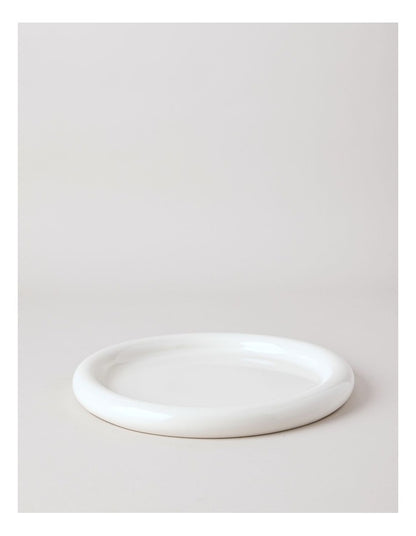 Bubble Serve Platter Medium in Dove Grey